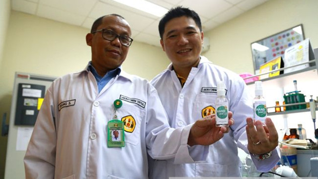 Unpad Bikin Hand Sanitizer Alternatif di Tengah Wabah